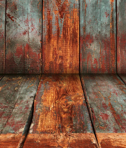 Grunge deck de madeira — Fotografia de Stock