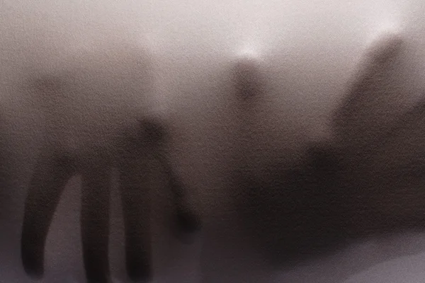 Mâna umană sub suprafață — Fotografie, imagine de stoc