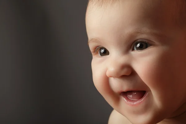 Cara de bebé de cerca —  Fotos de Stock