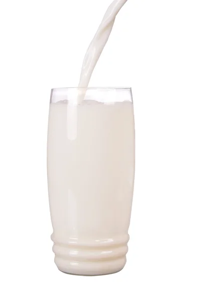 Mleko leje — Zdjęcie stockowe