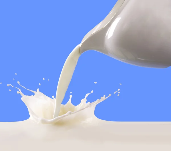 Mjölk hälla — Stockfoto