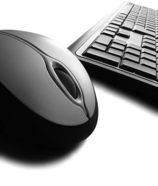 コンピューターキーボードとマウス — ストック写真