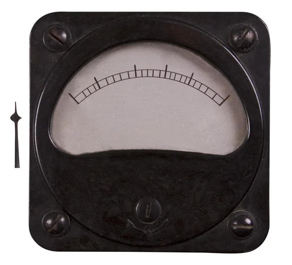 Retro voltmeter — Stockfoto