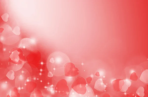 Defocused valentine's background — Stock Photo, Image
