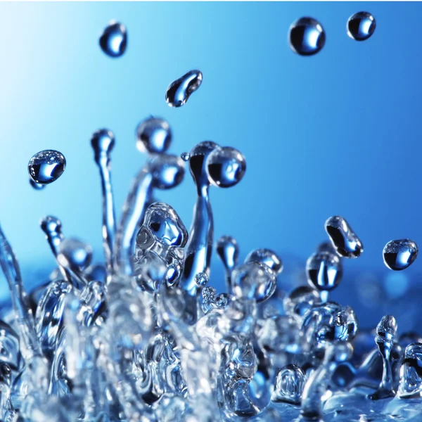 水のスプラッシュ — ストック写真