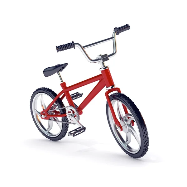 Красный велосипед Лицензионные Стоковые Фото