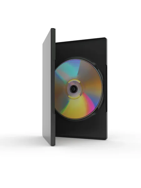 Коробка DVD — стоковое фото