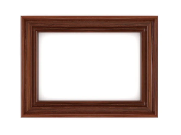 stock image Empty wood frame