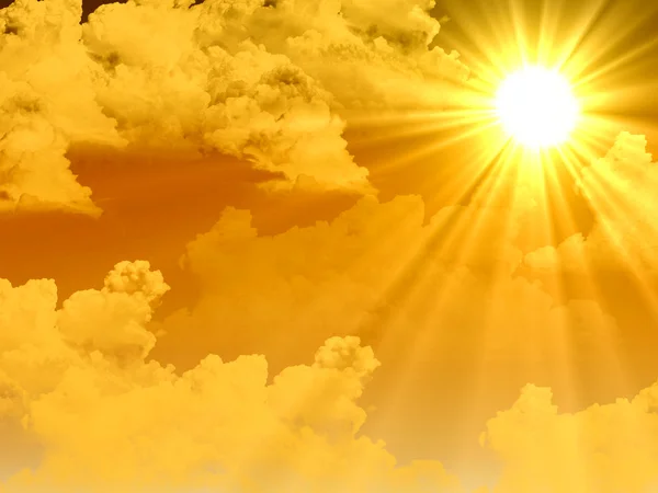 Warm sun — Stock Photo, Image
