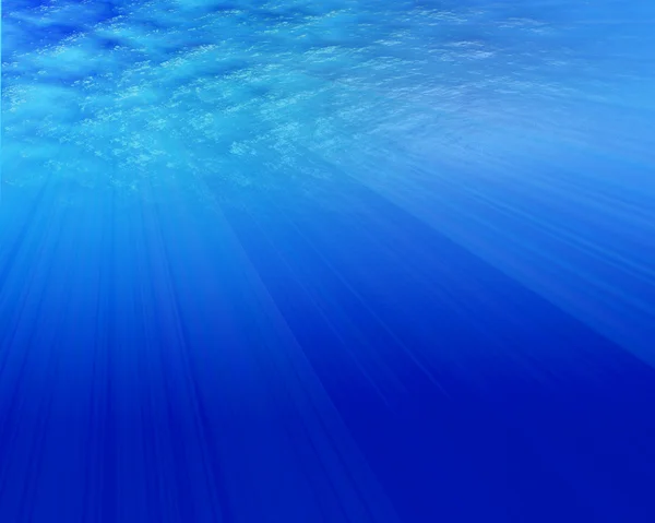 Blue water ripples underwater. ⬇ Stock Photo, Image by © kerensegev ...