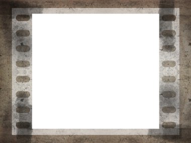 Grunge film frame clipart