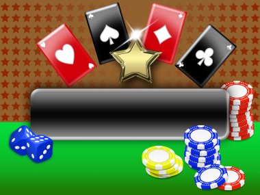 Casino background clipart