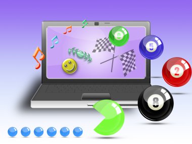 Online games arcade clipart