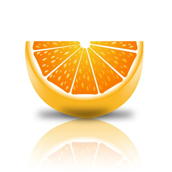 stock image Orange slice