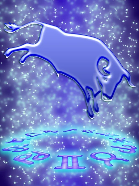 Tierkreiszeichen Stier — Stockfoto