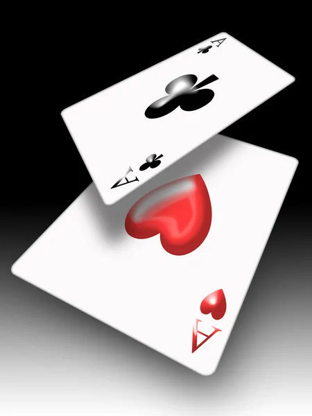 Poker Texas hold'em — Stock Photo, Image