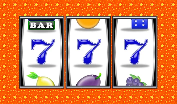 Slot machine winnings — Stock Photo, Image