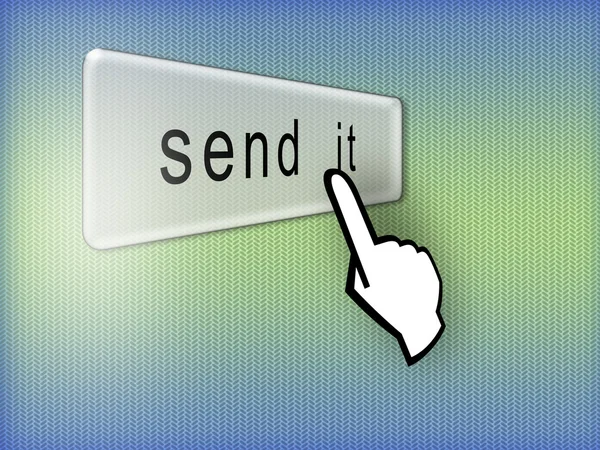 Send it — Stock Photo, Image