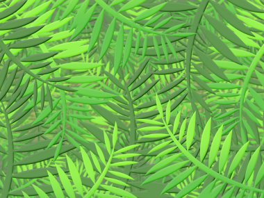 Jungle background clipart