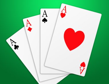 Poker aces clipart