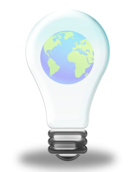 Lámpara mundial — Foto de Stock