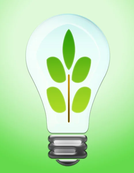 Groen lampje — Stockfoto