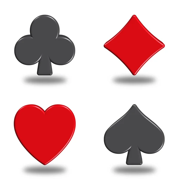 Signa di poker — Foto Stock