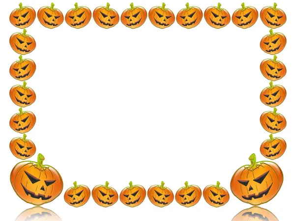 Halloween frame — Stockfoto
