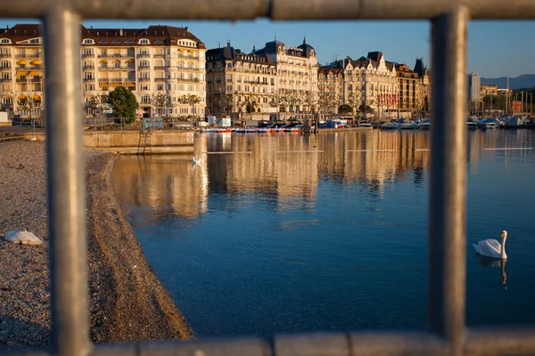 Genève, Schweiz, stadsbild — Stockfoto
