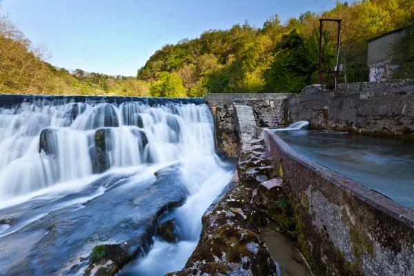 stock image A waterfall in Pertes de la Valserine, France