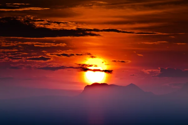 Sonnenaufgang am Genfer See, in der Schweiz — Stockfoto