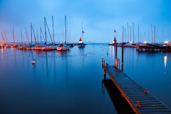 Boats at marina — Stock Photo, Image