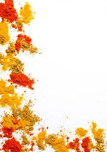 Spices paper sheet — Stock Photo, Image