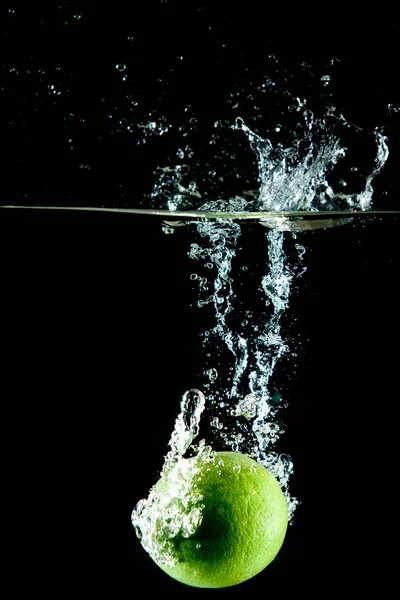 Kalk water splash — Stockfoto