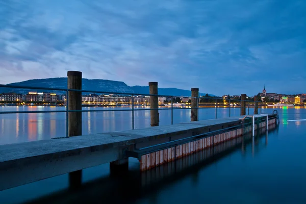 Geneven kaupunkikuva — kuvapankkivalokuva
