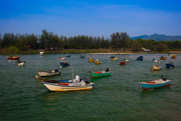 马来西亚钓鱼船 — 图库照片
