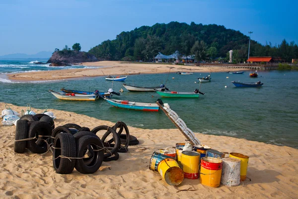 Малайзійський риболовецьке судно — стокове фото