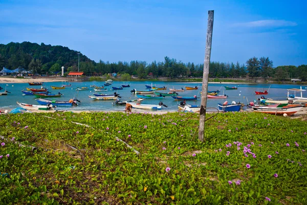 马来西亚钓鱼船 — 图库照片