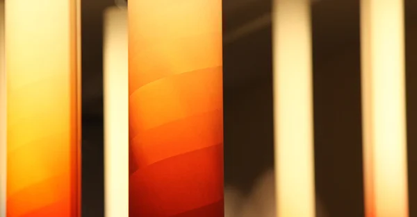 Luzes laranja — Fotografia de Stock