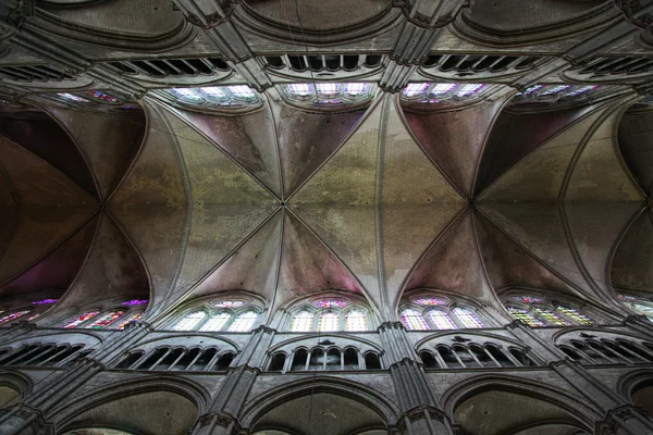 Gotiska katedral tak — Stockfoto