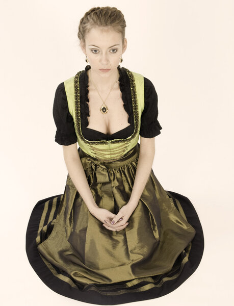 Pious Bavarian woman