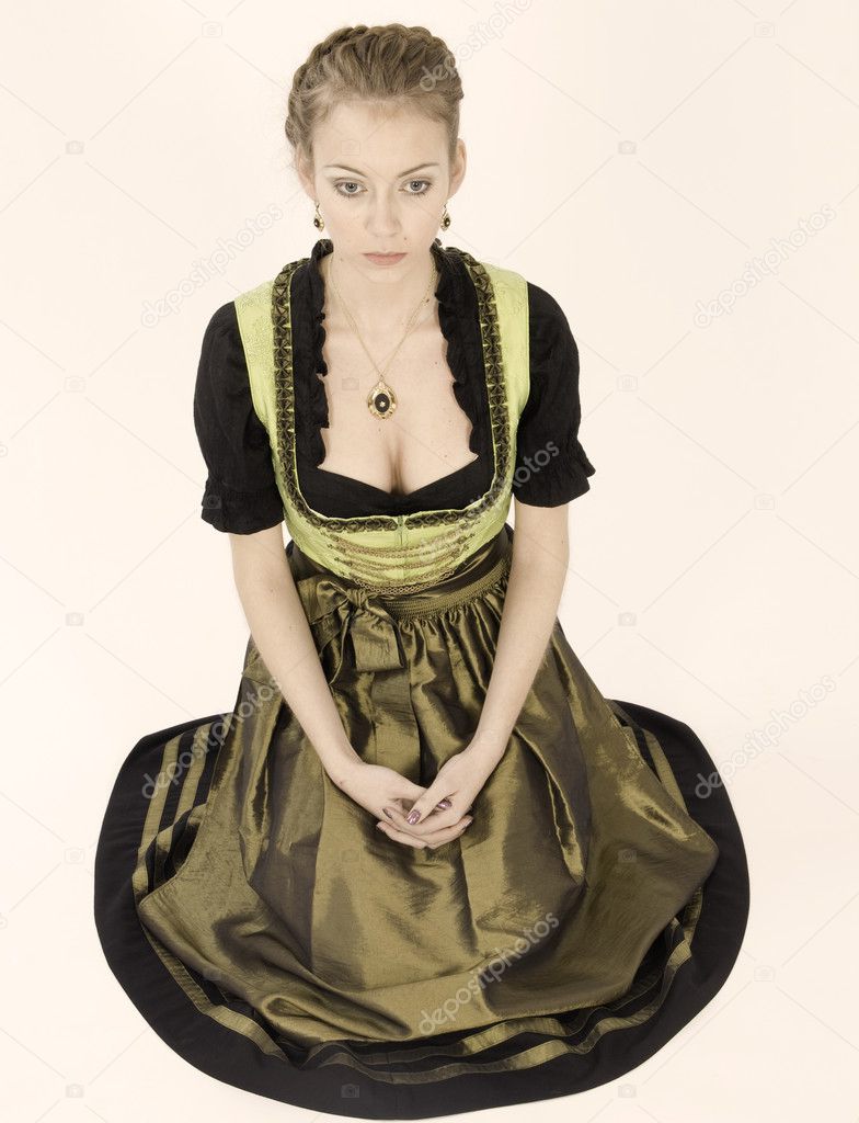Pious Bavarian woman