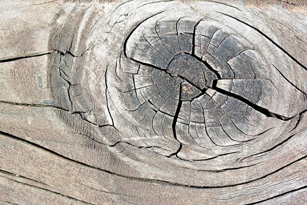 Текстура из старого дерева с трещинами — стоковое фото