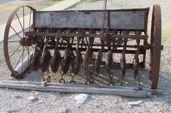 Rusty Plow — Stock Photo, Image