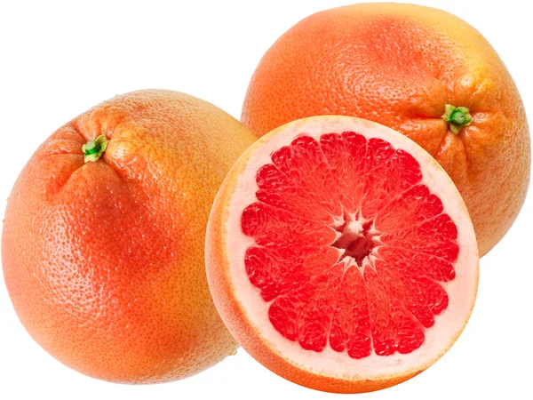 Rød grapefrukt – stockfoto