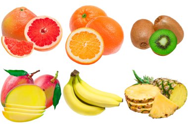 Different fruits clipart