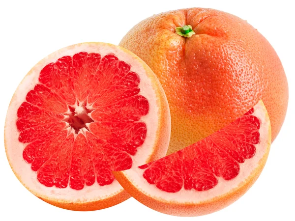 Червоний грейпфрут — стокове фото