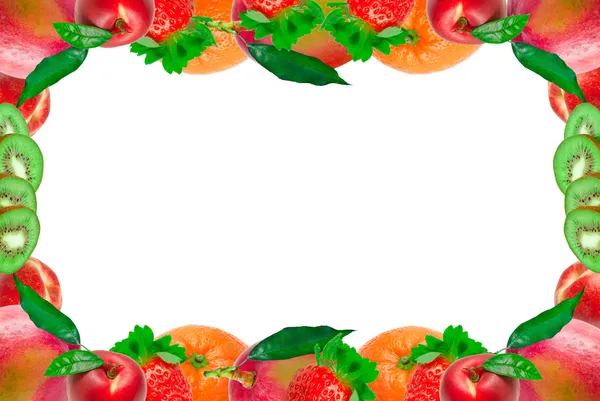 Quadro de fruta — Fotografia de Stock