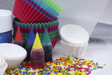 Baking supplies clipart