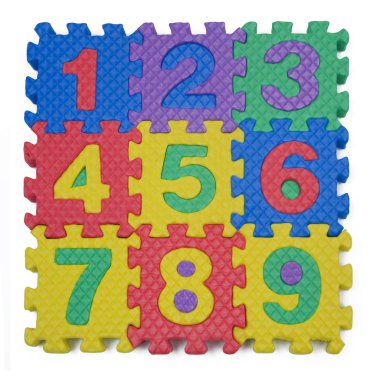 Number Puzzle clipart